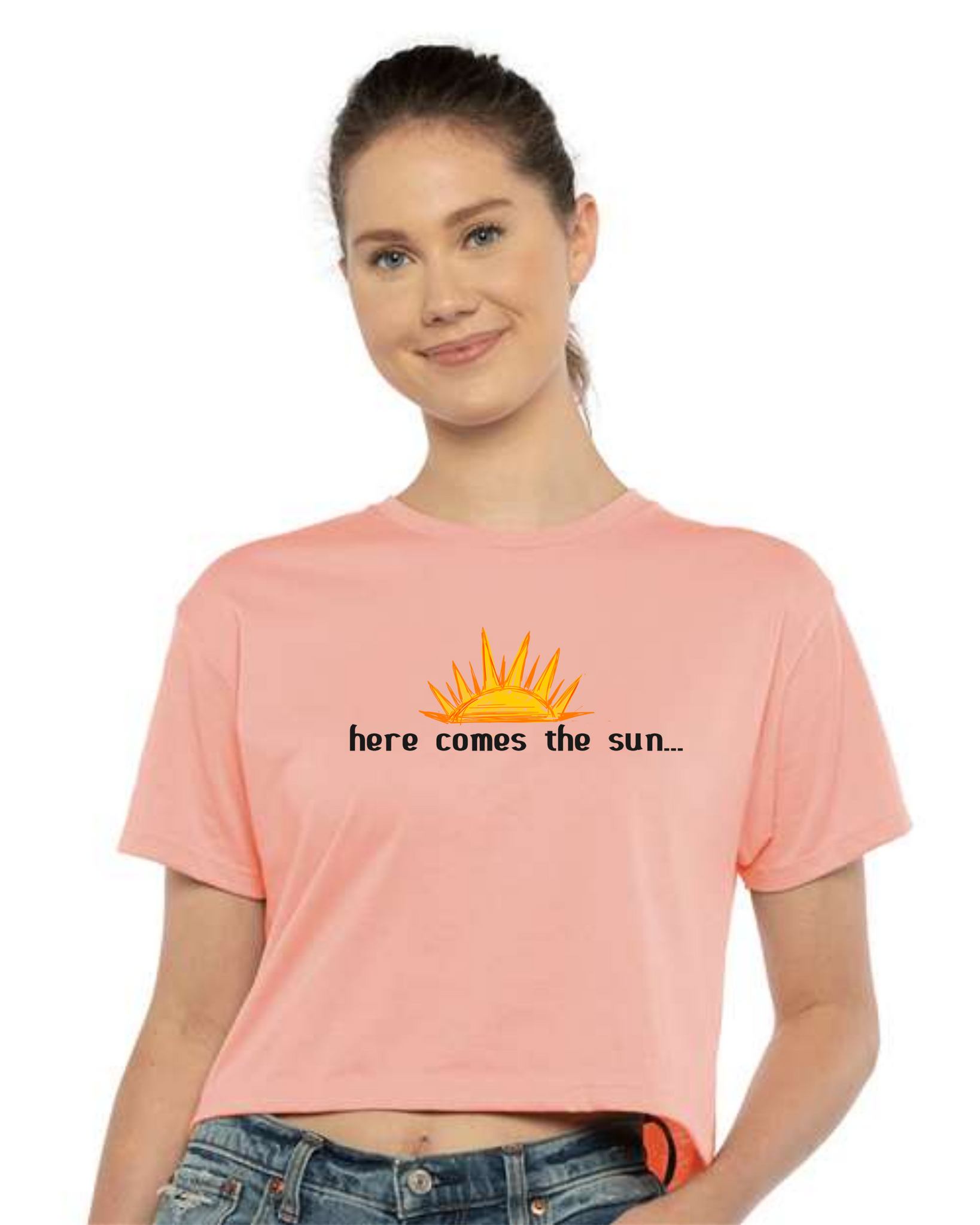 Here Comes the Sun Crop Top